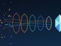 Abstract five-lens prism representing evidence checks for a data science portfolio.